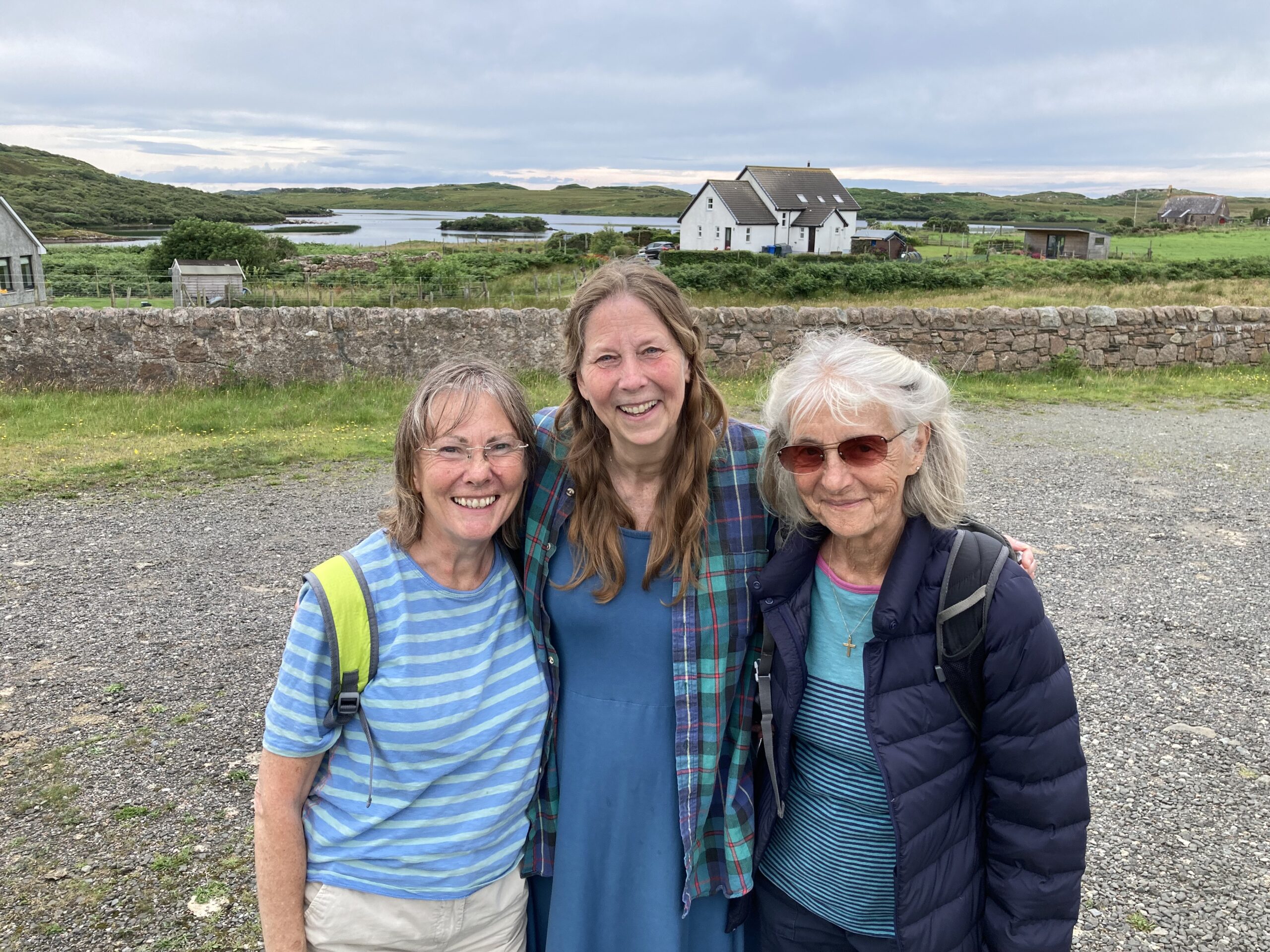 Connie with two kingdom sisters, met at the William Ridley and the Celtic Cross author event. Shared a lovely cuppa and conversation.